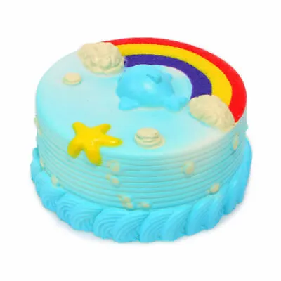 $12.99 • Buy Super Cute Soft Ocean Cake Slow Rising Fruit Scented Stress Relief Toys Gifts