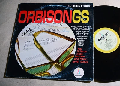 $2.99 • Buy Roy Orbison LP Orbisongs SLP 18035 STEREO