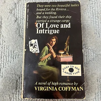 Of Love And Intrigue Gothic Romance Paperback Book By Virginia Coffman 1969 • $14.99