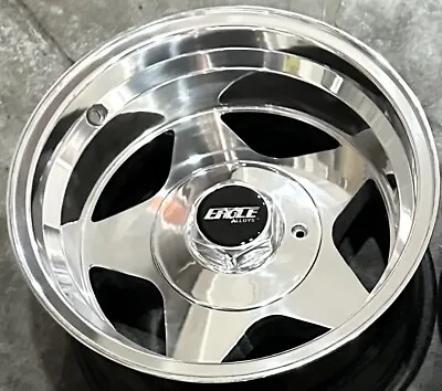 (1) 15x8  5 Lug Eagle Alloy Star Wheels Rim Chevy And Ford  Billet Boyd 028 • $440