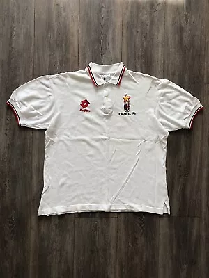 Vintage AC Milan 1995 1996 Football Shirt Polo • $90