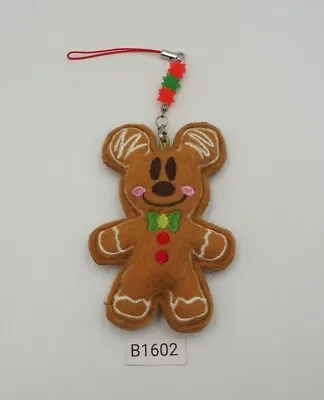 Mickey Mouse B1602 Gingerbread Tokyo Disney Resort Christmas 2010 Plush 3.5  Toy • $16.89