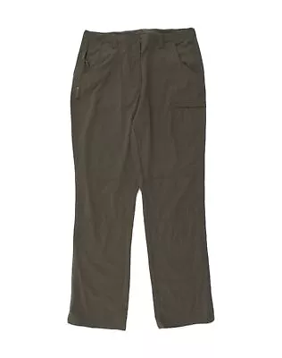 MOUNTAIN WAREHOUSE Womens Straight Casual Trousers UK 14  Large  Grey LI08 • £10.15