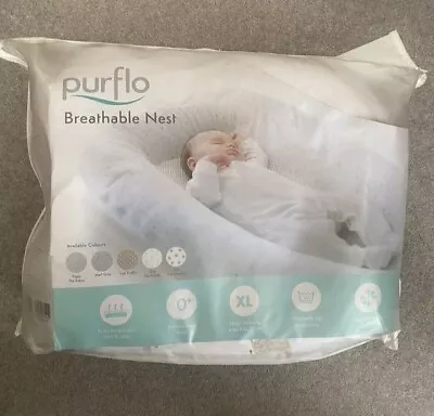 Purflo Purair Breathable Baby Nest Maxi Giraffe • £30