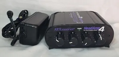 ART HeadAmp4 - Four-Channel Stereo Headphone Amplifier • $49.99