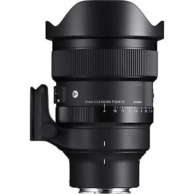 Sigma 15mm F/1.4 DG DN Diagonal Fisheye Art Lens (Sony E) *NEW* *IN STOCK* • $1999