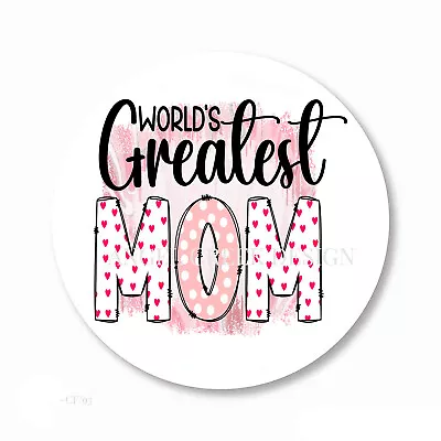 World's Greatest Mom Scrapbook Stickers Happy Mother's Day Party Favors Labels • $2.19