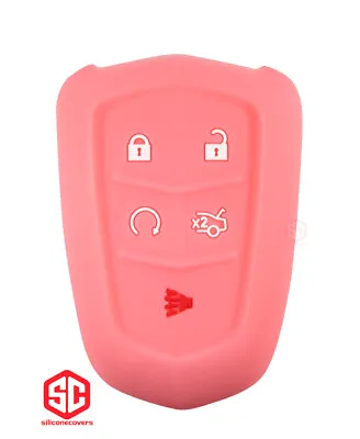 1x New KeyFob Remote Fobik Silicone Cover Fit / For Select GM CADILLAC Vehicles • $8.95