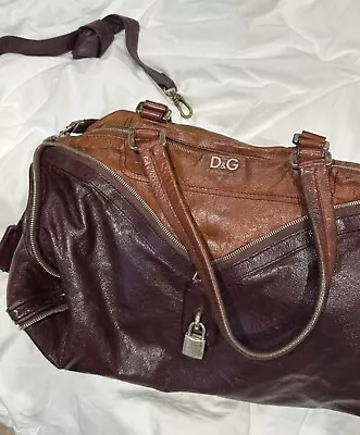 Dolce And Gabanna Soft Leather D&G Bag Satchel  • £120