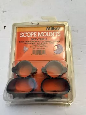 Millet Sight Millet Scope Mounts T/C Hawken See-Thru Scope Mount Set New • $30