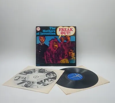 Excellent The Mothers Of Invention 2 LP Freak Out!  Frank Zappa Vintage VINYL • $24.49