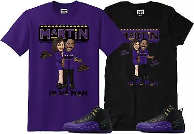 We Will Fit Shirt To Match The Jordan 12 Field Purple • $15