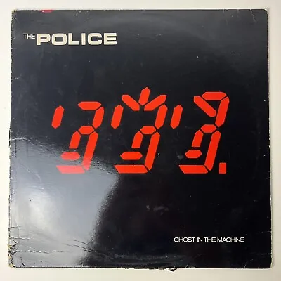 The POLICE  Ghost In The Machine  Vinyl Album  (SP -3730) First Press  • $14.99
