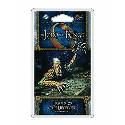 Lord Of The Rings Lcg: Temple Of The Deceived Adventure Pack - New • £11.41