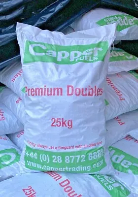 25 Kg  Premium Doubles Coal Fuel Fire  Premium  COLUMBIAN House Coal  • £26.95