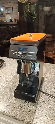 Victoria Arduino Mythos One Commercial Coffee Grinder - Black With Orange Lid • $860