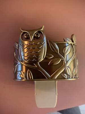 SCENT SWITCHING Wallflower DUO NtLight Plug In Bath & Body Work Bronze Owl • $33.90