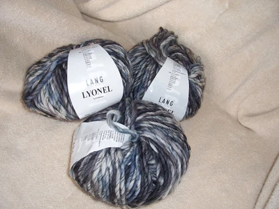 $14.95 • Buy Lang Lyonel Bulky Yarn - 3 Skeins
