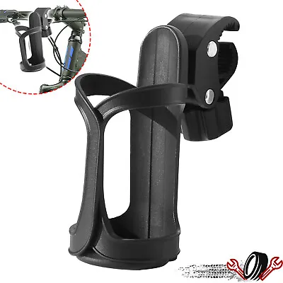 For Wheelchair Walker Rollator Bike Stroller 360° Beverage Cup Holder Universal • $5.40