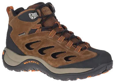 Merrell Reflex 4 Mid Waterproof Hiking Boots For Men - Earth - 13M • $102