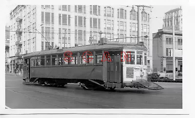 3aa321 Rp 1940 Market Street Railway Sf Car #286 First St At Mission St • $8.99
