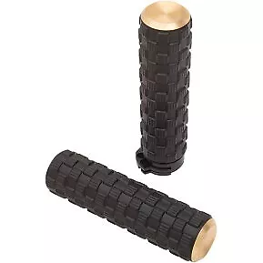 Arlen Ness 07-354 Brass Air Trax Hand Grips For Harley Cable Op Throttle • $69.95