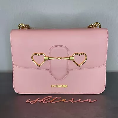 Love Moschino Crossbody Women's Pink Heart • $130