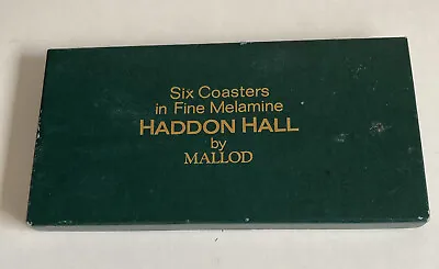 6 Melamine Coasters Haddon Hall By Mallod Sailing Ships Vgc • £9