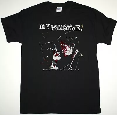 My Chemical Romance Three Cheers For Sweet Revenge New Black T-shirt • $6.99