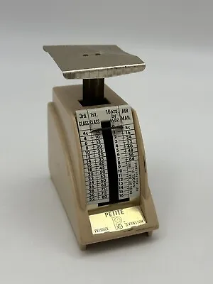 Vintage Mail Scale Petite Pelouze Model P1 Made In USA Evanston 1960’s • $4.99