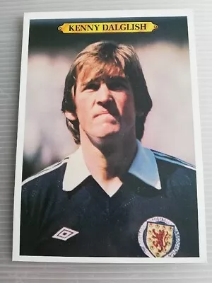 Kenny Dalglish Liverpool / Scotland 1980 Topps Spotlights Large Card • £19.95