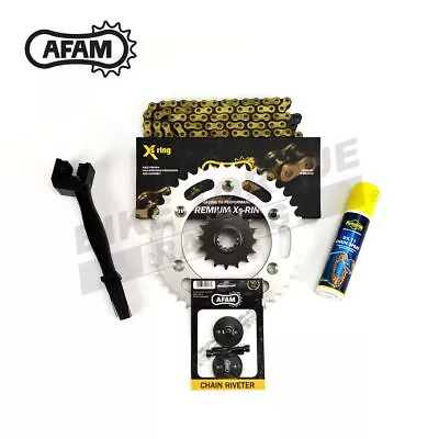 AFAM Upgrade X-Ring Chain And Sprocket Kit Fits Kawasaki KH750 H2 A/B/C 72-75 • £149