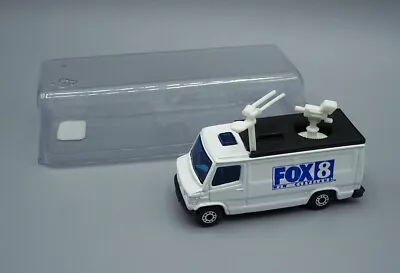 “matchbox  **fox 8 Wjw Cleveland** Mercedes Tv News Truck Promotional Mib • $10.50