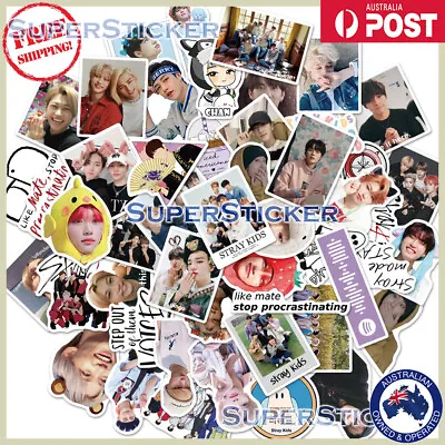 50pcs Stray Kids 2 South Korean Boy Band Stickers Vinyl Decal Skateboard Cars • $4.99