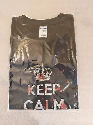 T-shirt  Keep Calm And Kill Zombies  - Size L Black100% Cotton Unopened. • £8.50