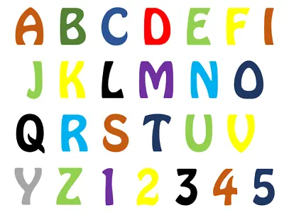 Wooden Letters & Numbers HOBO Font - 3mm Thick MDF LETTERS & NUMBERS Craft Blank • £1