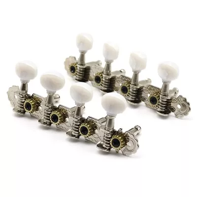 Guitar Tuning Pegs Machine Heads White Pearl Button For 8 String Mandolin Guitar • $17.59