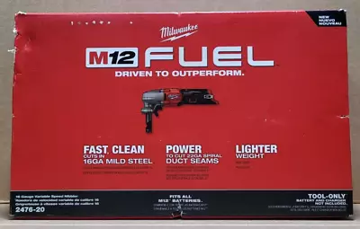 Milwaukee 2476-20 M12 FUEL 16 Gauge Variable Speed Nibbler TOOL ONLY • $189.99