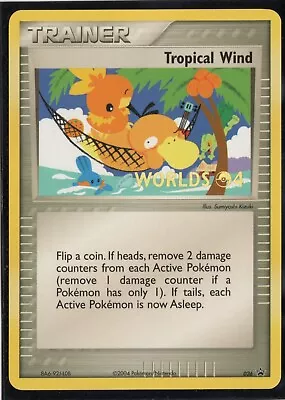 Pokemon Tropical Wind 026 World Championships 2004 Stamped Black Star Promo NM!! • $1199.95