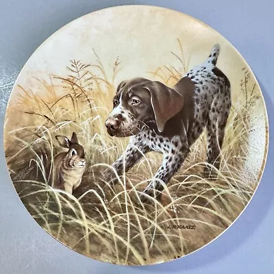 1988 VTG Knowles Fritz's Folly The German Shorthaired LE Collector Plate #1299D • $14.99