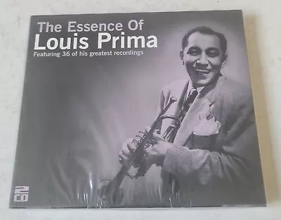 THE Essence Of Louis Prima - 2 Disc CD ALBUM SET NEW SEALED • £6.99