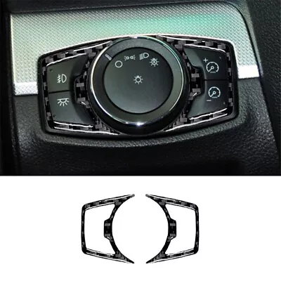 Light Switch Frame Trim Panel Carbon Fiber Interior For Ford Explorer 2011-2014 • $18.69