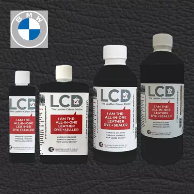 Leather Paint For BMW Car Seat MERINO BLACK. All In One Dye For Quick Repairing. • £149.99