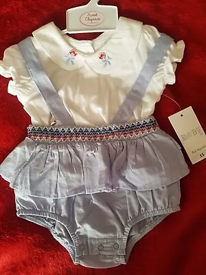 Baby Girls Romper Size 0-3 Months New With Tags Brand Matalan • £5