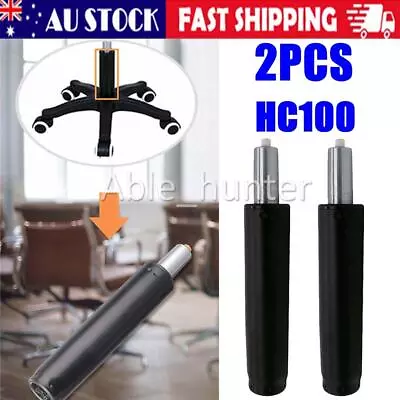 2X Universal Gas Lift Heavy Duty Office Chair Cylinder Rated Pneumatic Strut AU • $40.89