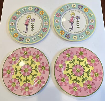 Set Of 4 Gorham 8” Desert Plate Mary Mary Quite Contrary By Merry Go Round • $19.99