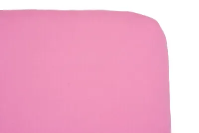 £3.99 • Buy Baby Nursery Cotton Fitted Sheet All Sizes Moses Basket Crib Cot / Cot Bed Pink