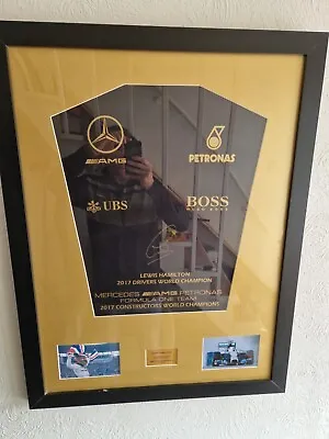 Lewis Hamilton (Signed)   OFFICIAL PHOTOGRAOPH  • £250