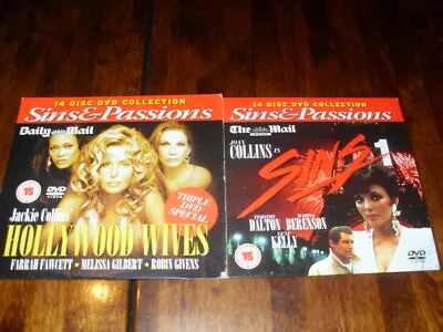 HOLLYWOOD WIVES & SINS 1 - JOAN COLLINS FARRAH FAWCETT - 2 X PROMO DVDs  • £0.99