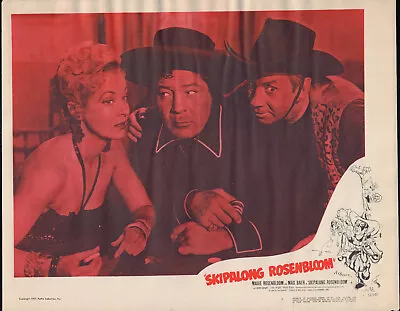 SKIPALONG ROSENBLOOM Original 1951 Lobby Card MAX BAER 11X14 Movie Poster • $31.99